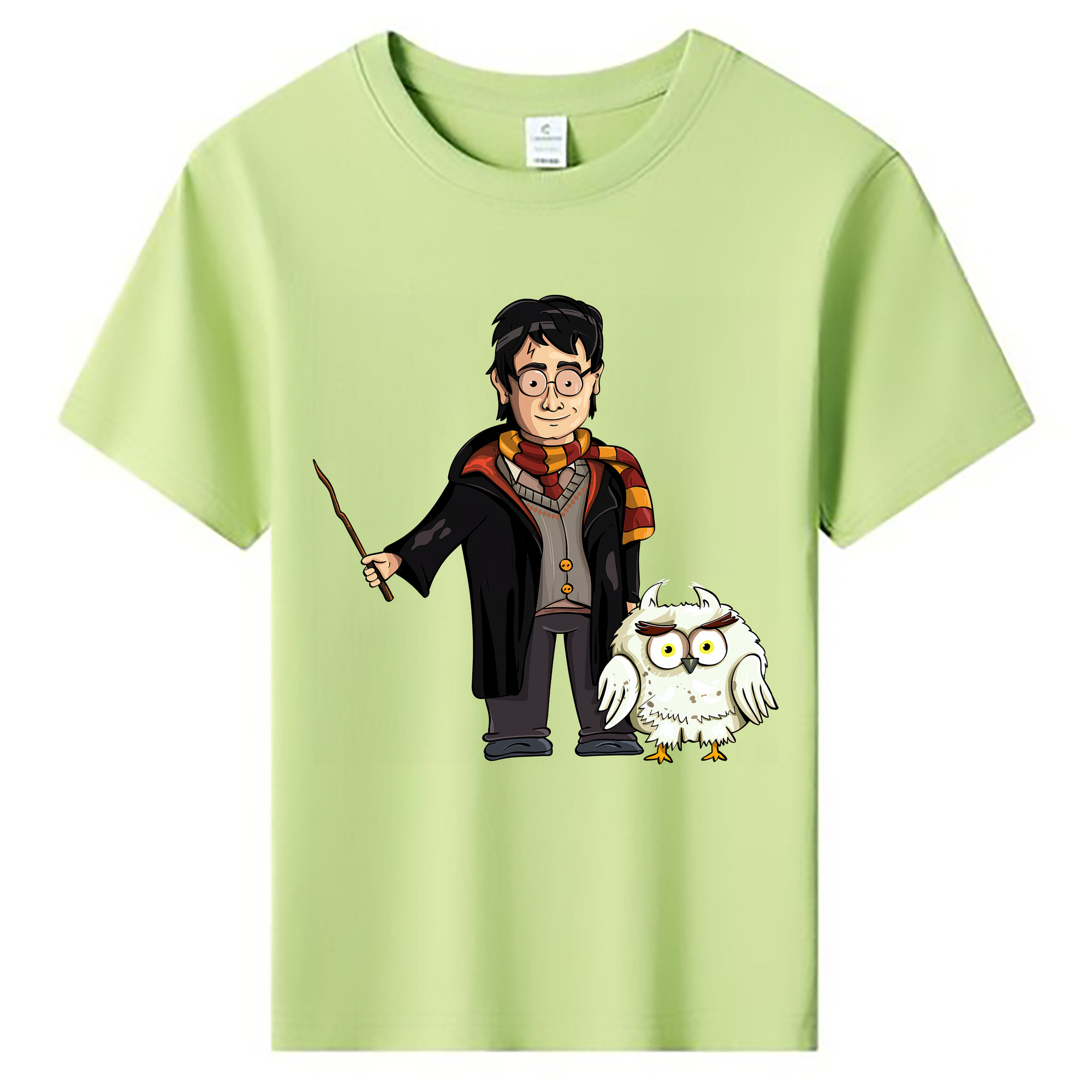 （画像用） Harry Potter ハリー・ポッターシリーズ 綿100％キッズTシャツ（フロントプリント）
